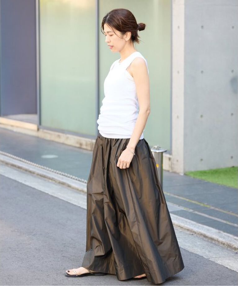 IENA「Mer-Cotton セーターマシーン アメスリトップス」|タンクトップ|