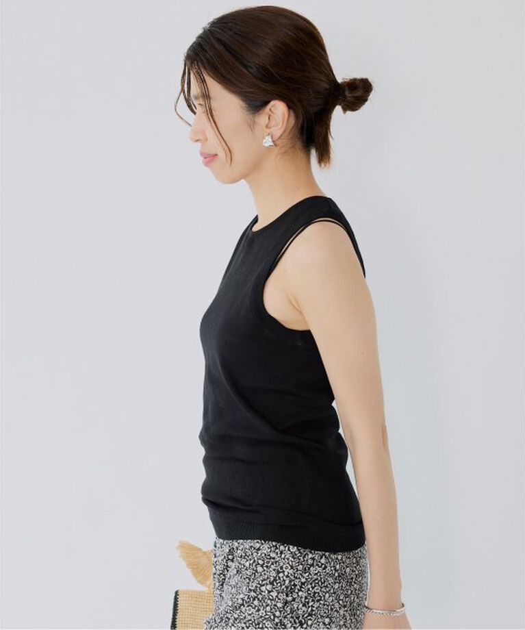 IENA「Mer-Cotton セーターマシーン アメスリトップス」|タンクトップ|