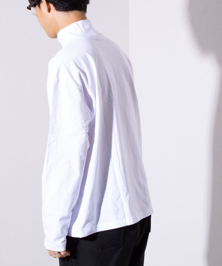 GLOSTER「【UNIVERSAL OVERALL/ユニバーサルオーバーオール】モックネックロンT 2P」|Tシャツ・カットソー|