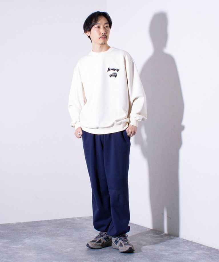 GLOSTER「【WILDERNESS EXPERIENCE×JIMNY】別注 フェイクスエード プルオーバー」|スウェット・ジャージ|