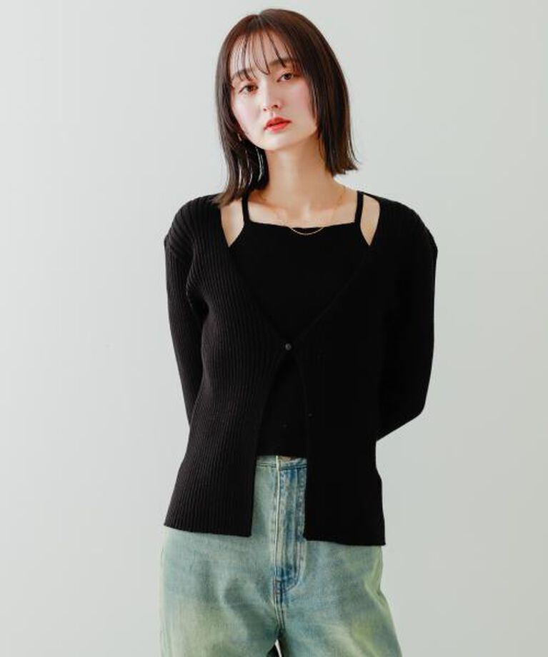 SENSE OF PLACE by URBAN RESEARCH「SENSE OF PLACE アンサンブルレイヤードセーター」|ニット・セーター|