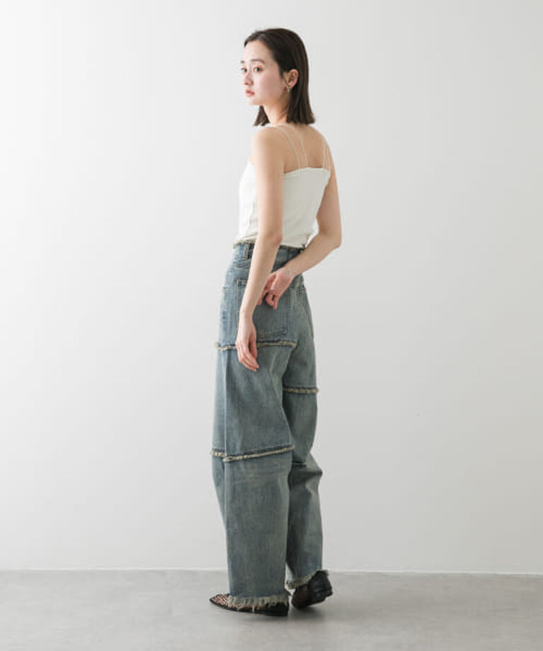 SENSE OF PLACE by URBAN RESEARCH「SENSE OF PLACE 『一部WEB限定カラー』ダブルストラップカップツキキャミソール」|キャミソール|