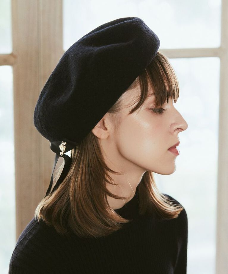Maison de FLEUR「リボンベレー」|その他|ブラック