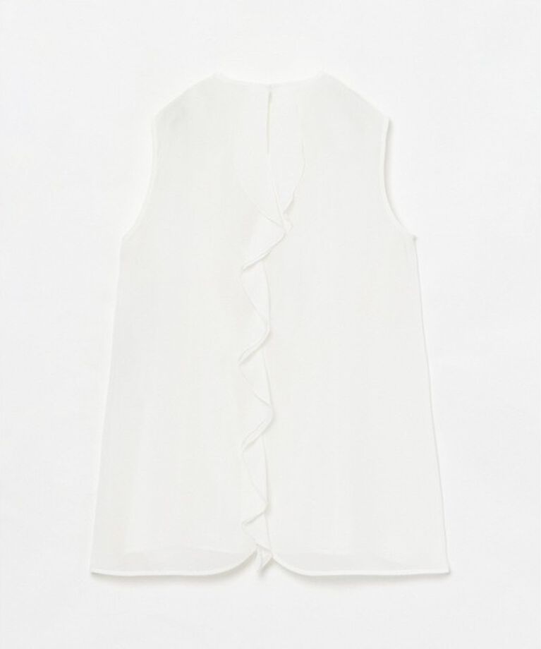 LOULOU WILLOUGHBY「【LOULOU WILLOUGHBY】シフォンラッフルブラウス」|シャツ・ブラウス|