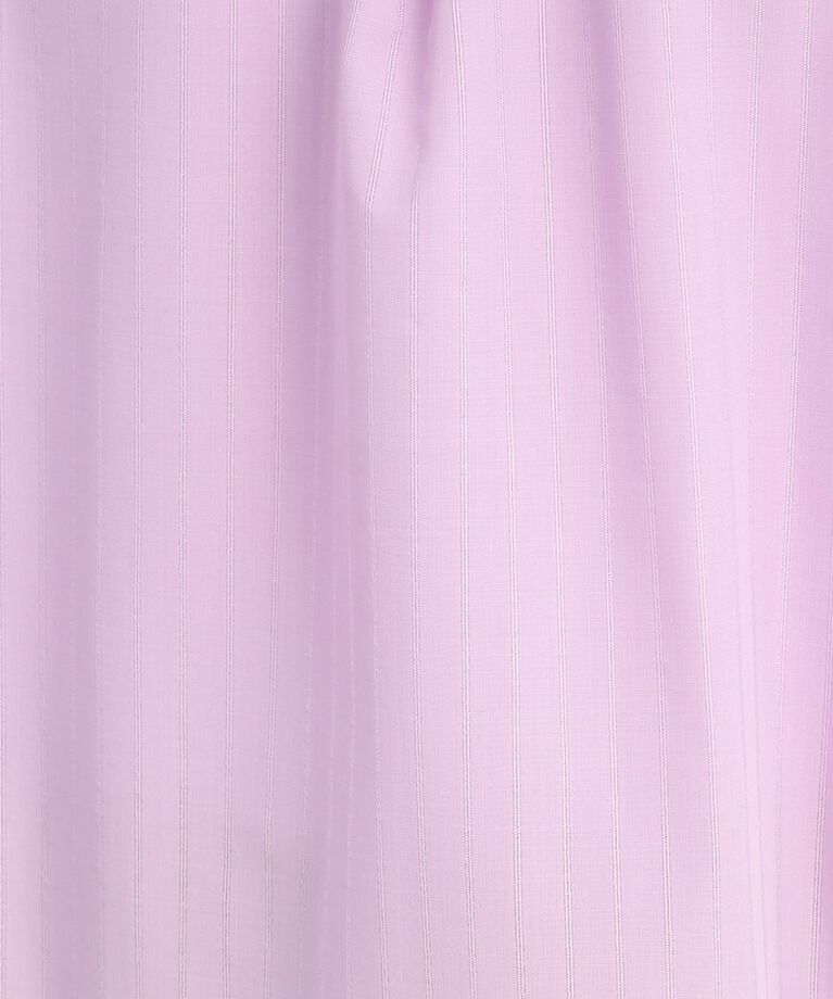 Reflect「【SALE／接触冷感／洗える】ふんわりスリーブストライプブラウス」|シャツ・ブラウス|