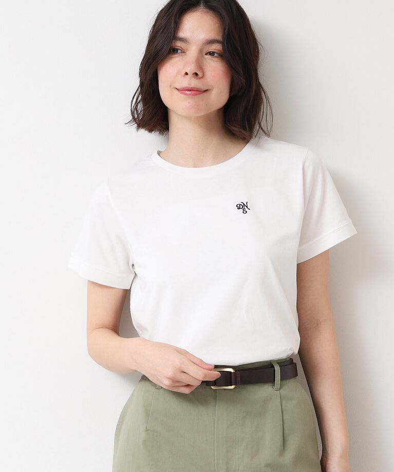 Dessin「【洗える・4サイズ展開】コンパクトTシャツ（XS～L）」|Tシャツ・カットソー|ホワイト(002)