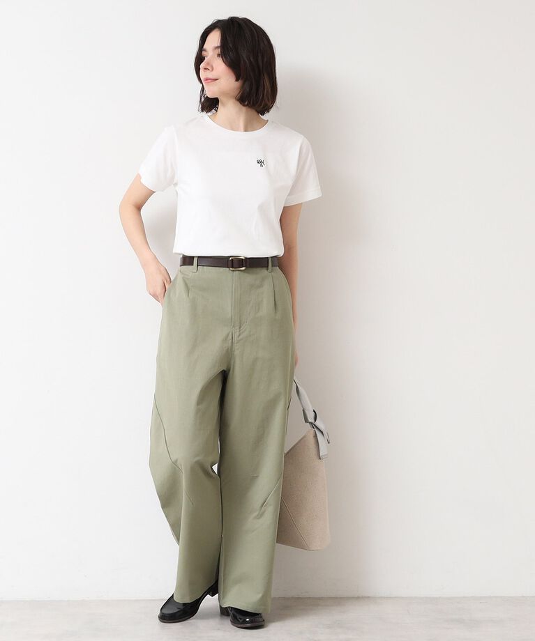 Dessin「【洗える・4サイズ展開】コンパクトTシャツ（XS～L）」|Tシャツ・カットソー|