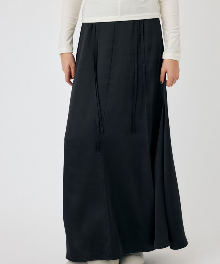 MOUSSY「SATIN FLARE スカート」|スカート|