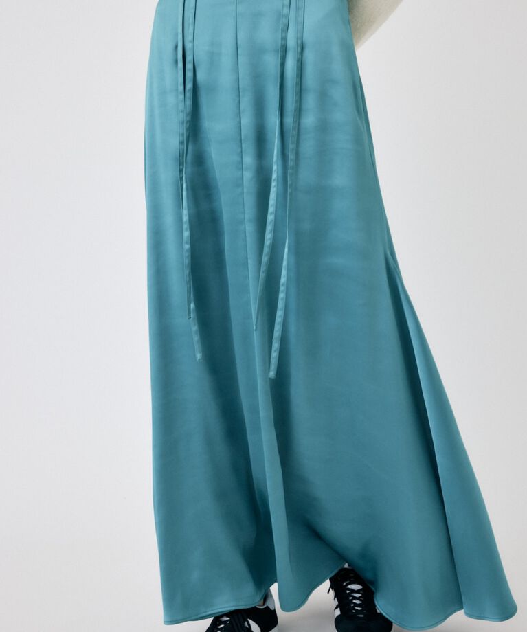 MOUSSY「SATIN FLARE スカート」|スカート|