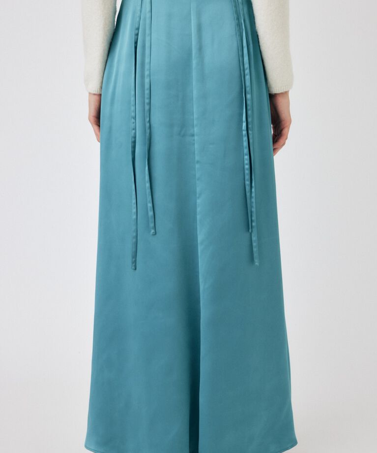 MOUSSY「SATIN FLARE スカート」|スカート|