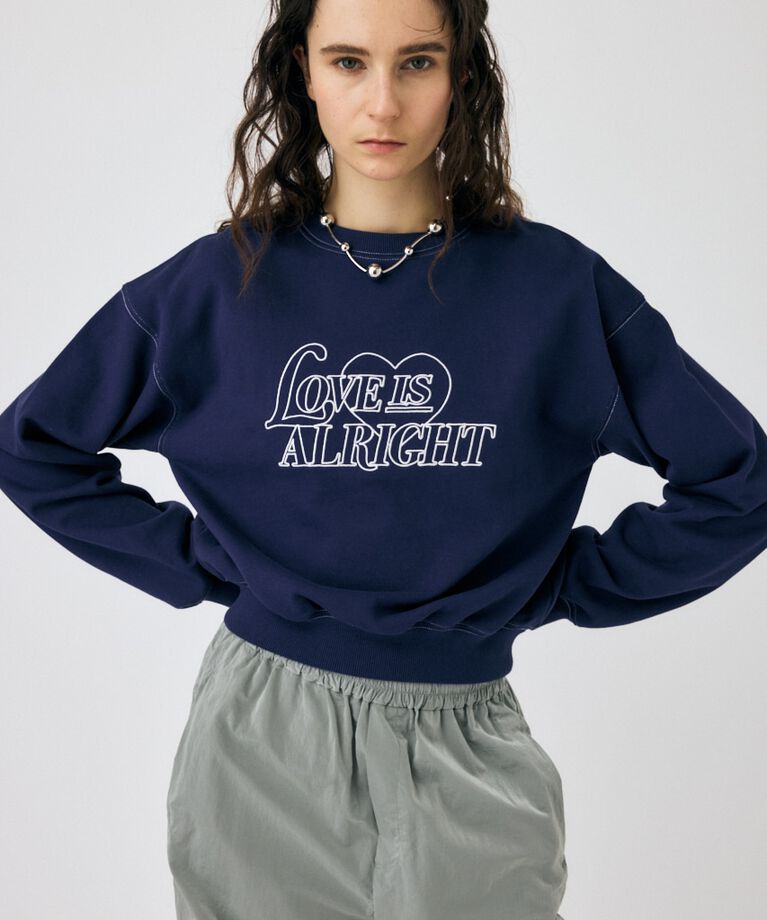 MOUSSY「LETTERED EMBROIDERY プルオーバー」|パーカー|