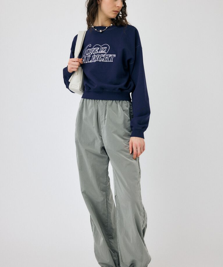 MOUSSY「LETTERED EMBROIDERY プルオーバー」|パーカー|