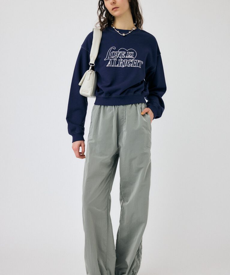 MOUSSY「LETTERED EMBROIDERY プルオーバー」|パーカー|