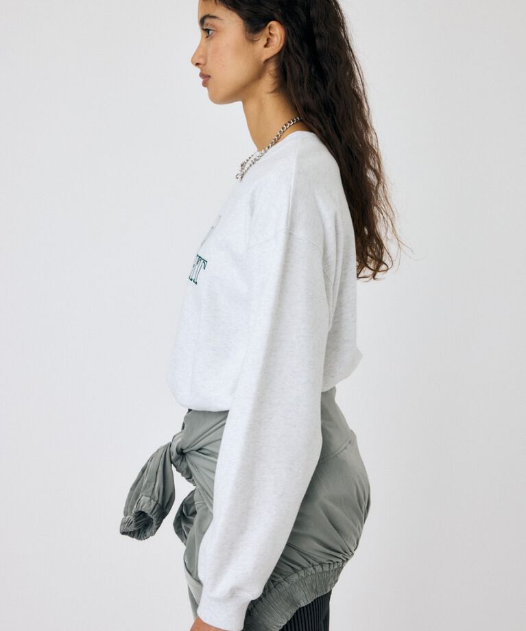 MOUSSY「LETTERED EMBROIDERY プルオーバー」|パーカー|