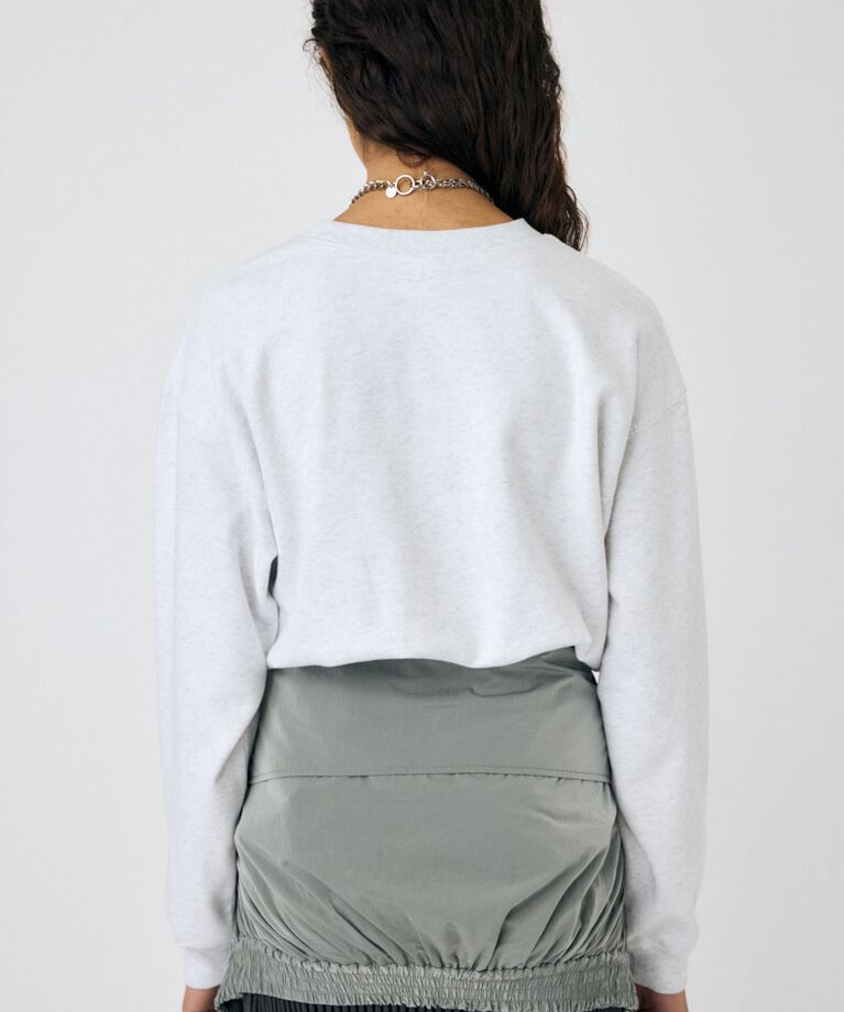 MOUSSY「LETTERED EMBROIDERY プルオーバー」|パーカー|