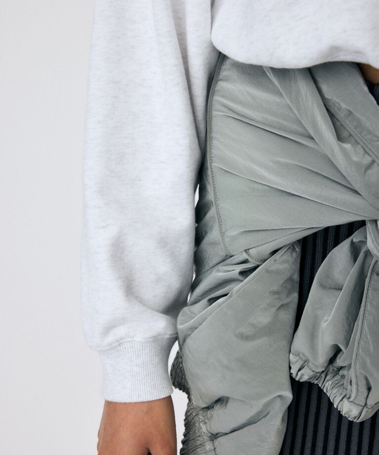 MOUSSY「LETTERED EMBROIDERY プルオーバー」|パーカー|