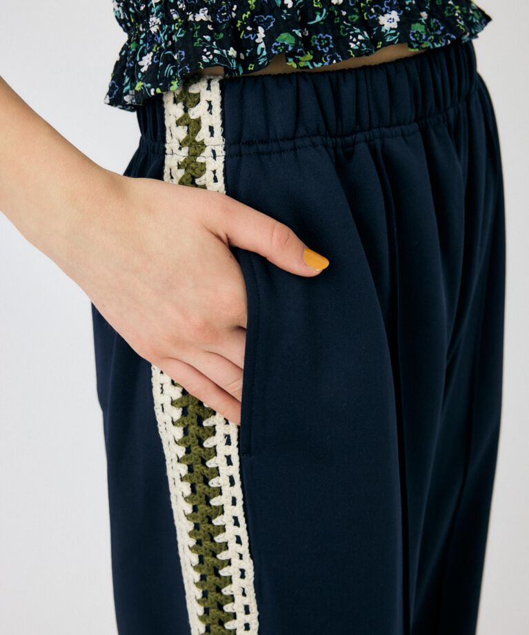 MOUSSY「CROCHET SIDE LINE パンツ」|その他|