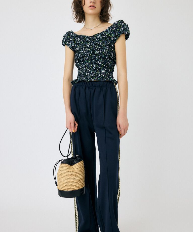 MOUSSY「CROCHET SIDE LINE パンツ」|その他|