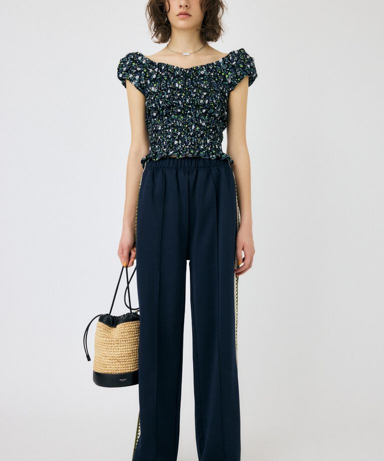 MOUSSY「CROCHET SIDE LINE パンツ」|その他|