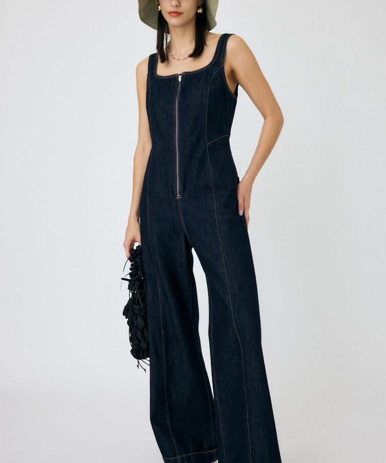 MOUSSY「FRONT ZIP FIT サロペット」|その他|