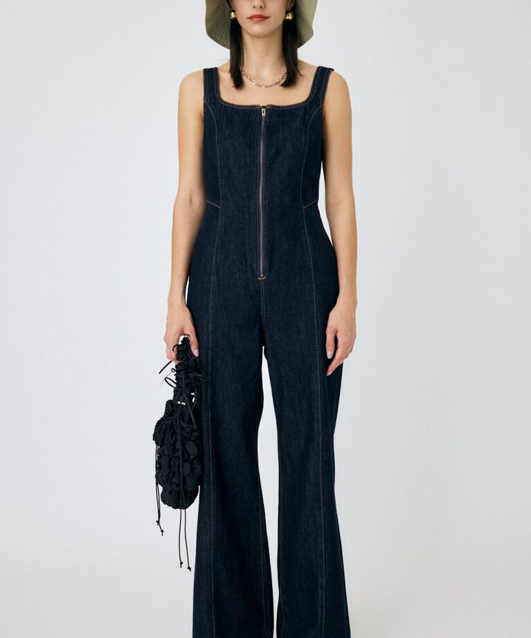MOUSSY「FRONT ZIP FIT サロペット」|その他|