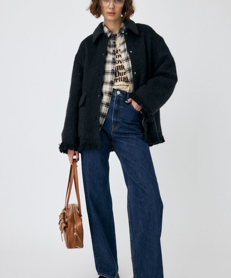 MOUSSY「MIX シャツジャケット」|その他|