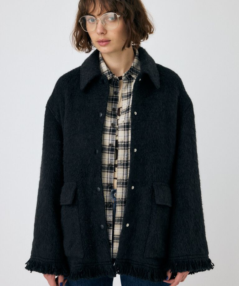 MOUSSY「MIX シャツジャケット」|その他|