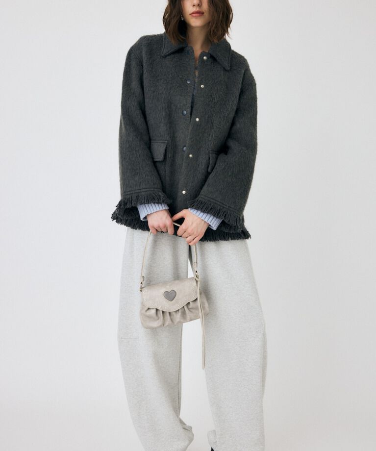 MOUSSY「MIX シャツジャケット」|その他|