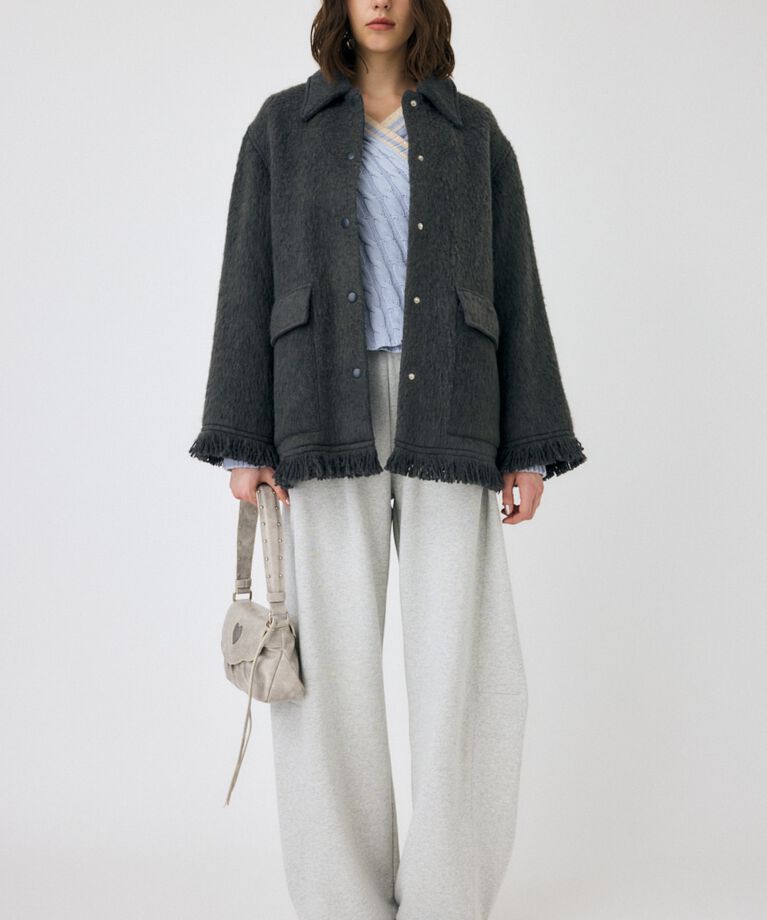 MOUSSY「MIX シャツジャケット」|その他|