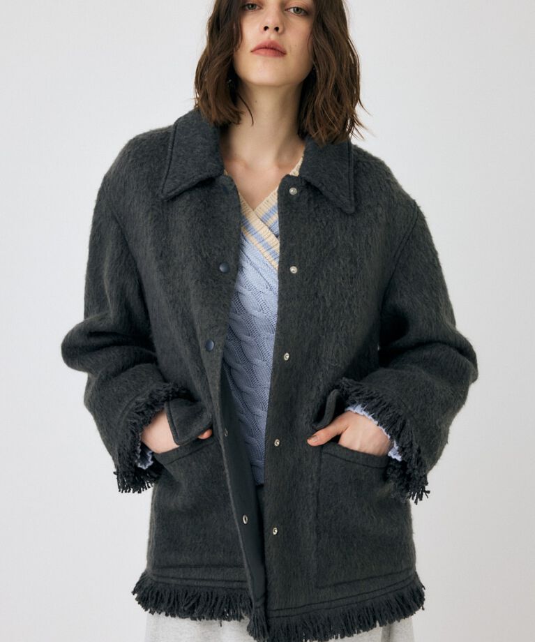 MOUSSY「MIX シャツジャケット」|その他|