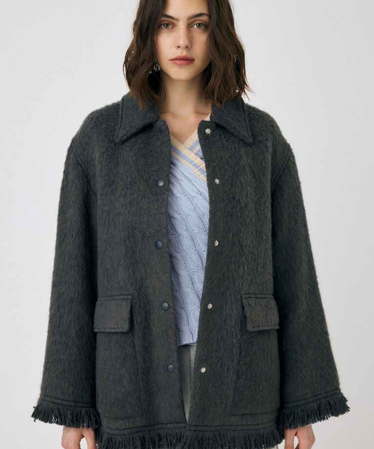 MOUSSY「MIX シャツジャケット」|その他|
