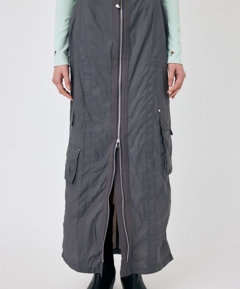 MOUSSY「FRONT ZIP FUNCTION スカート」|スカート|