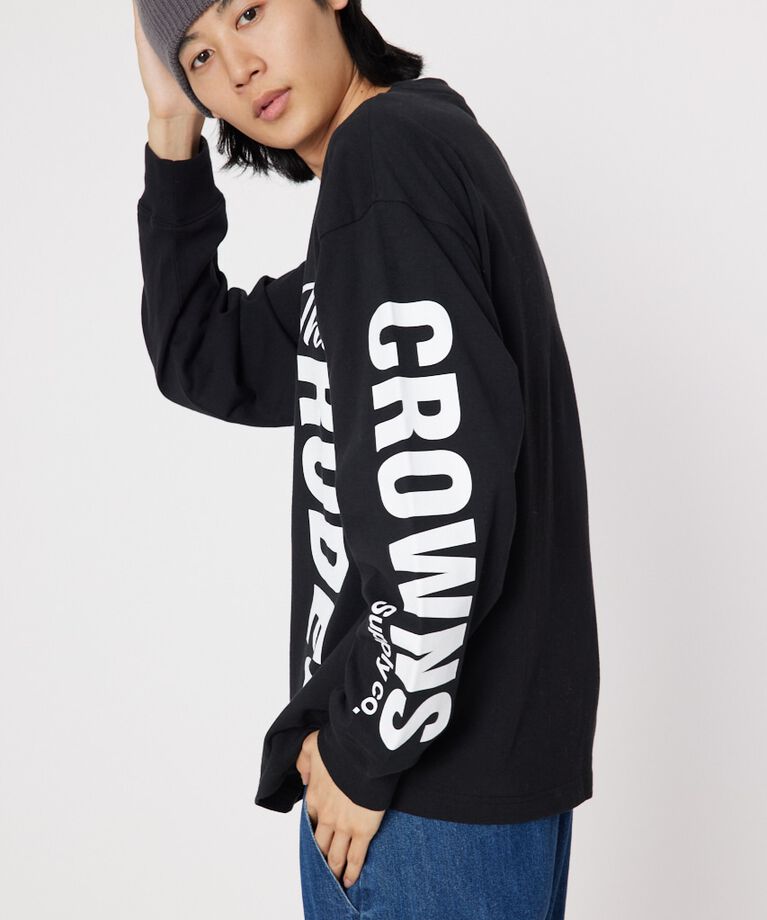 RODEO CROWNS「アームロゴロングスリーブTシャツ」|Tシャツ・カットソー|