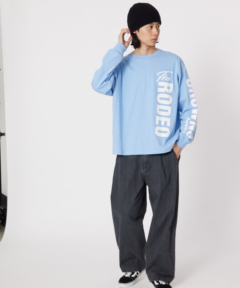 RODEO CROWNS「アームロゴロングスリーブTシャツ」|Tシャツ・カットソー|