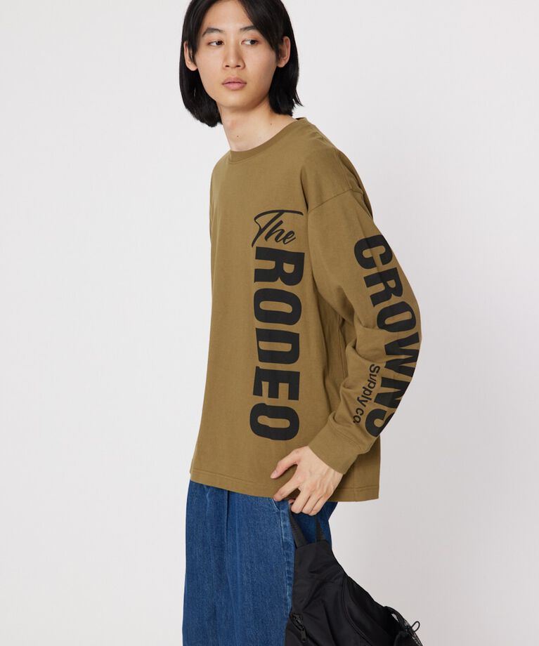 RODEO CROWNS「アームロゴロングスリーブTシャツ」|Tシャツ・カットソー|