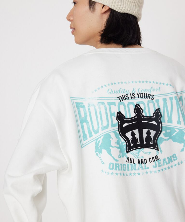RODEO CROWNS「メンズOP LOGOスウェットトップス」|パーカー|