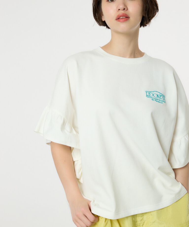 RODEO CROWNS「袖フリルトップス」|Tシャツ・カットソー|