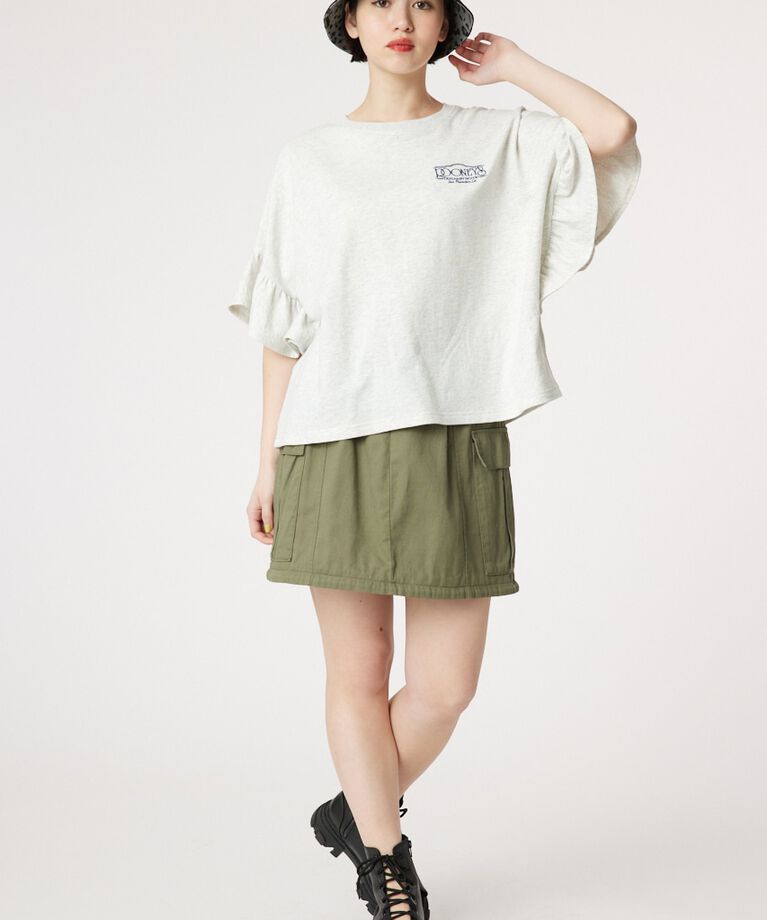 RODEO CROWNS「袖フリルトップス」|Tシャツ・カットソー|