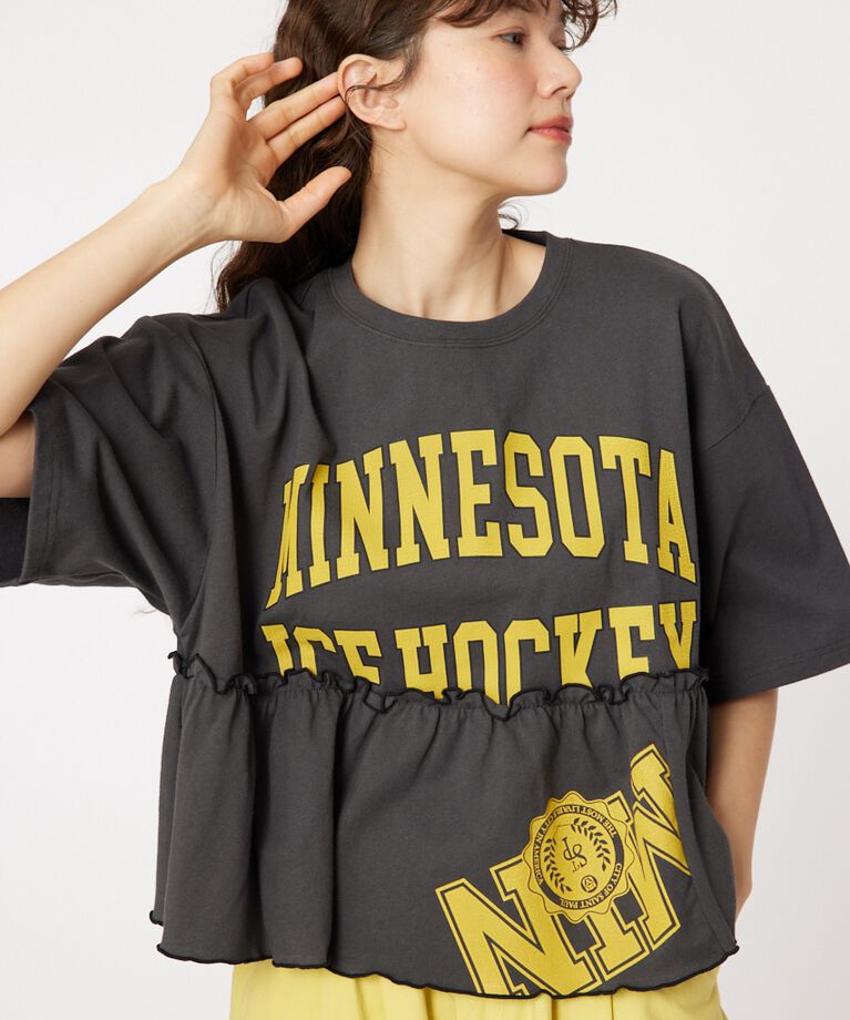 RODEO CROWNS「カスタムフリルトップス」|Tシャツ・カットソー|C.GRY