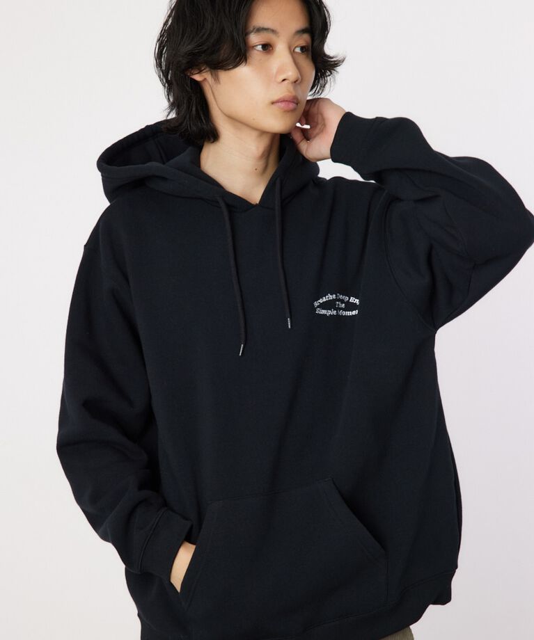 RODEO CROWNS「Letters フーディー」|パーカー|BLK