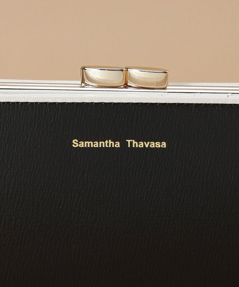 Samantha Thavasa「シンプルバイカラー口金折財布」|財布|
