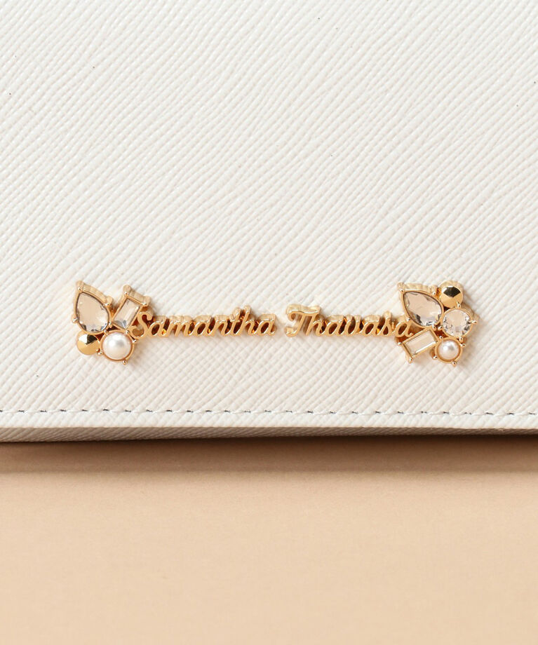 Samantha Thavasa「ラメレザービジュー ミニ財布」|財布|