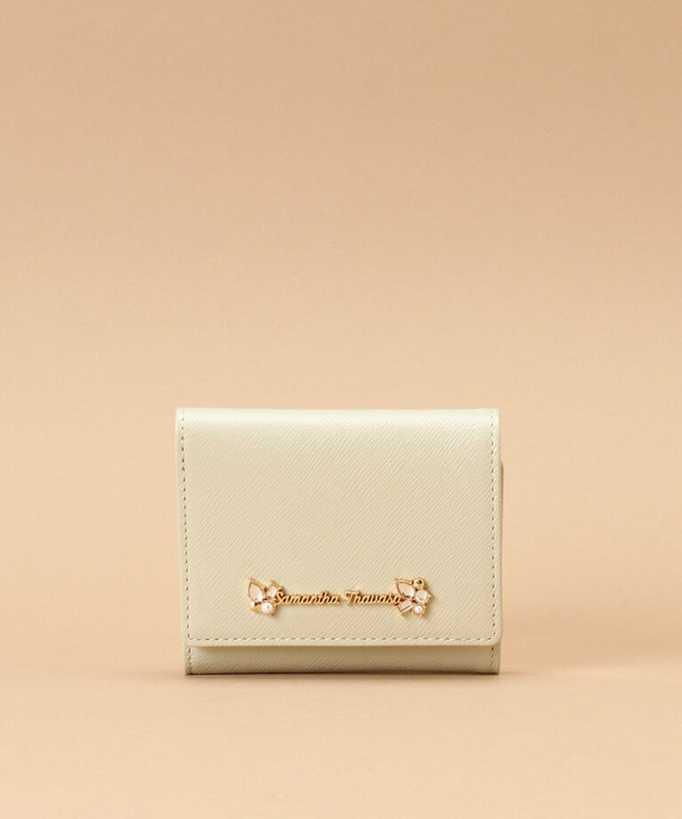 Samantha Thavasa「ラメレザービジュー ミニ財布」|財布|ﾍﾟｰﾙｲｴﾛｰ