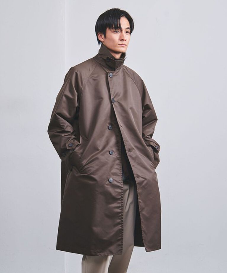 UNITED ARROWS「ナイロン バルマカーンコート ー撥水ー」|ステンカラーコート|