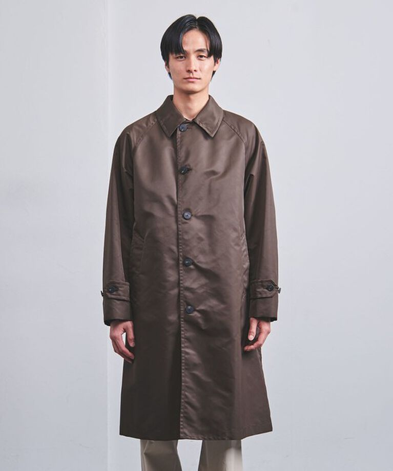 UNITED ARROWS「ナイロン バルマカーンコート ー撥水ー」|ステンカラーコート|