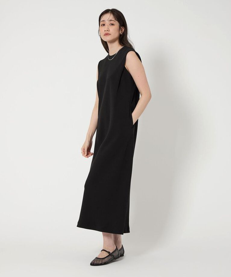UNITED ARROWS「drapy タック ノースリーブ ワンピース」|ワンピース|