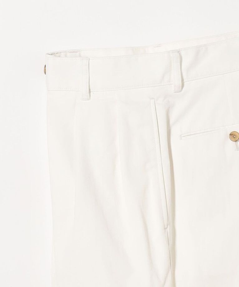 UNITED ARROWS「ツイル ピーチスキン 2プリーツ チノパンツ」|チノ|