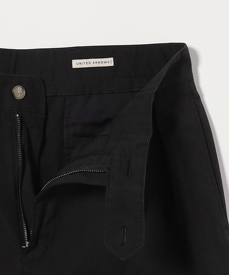 UNITED ARROWS「ツイル ピーチスキン 2プリーツ チノパンツ」|チノ|