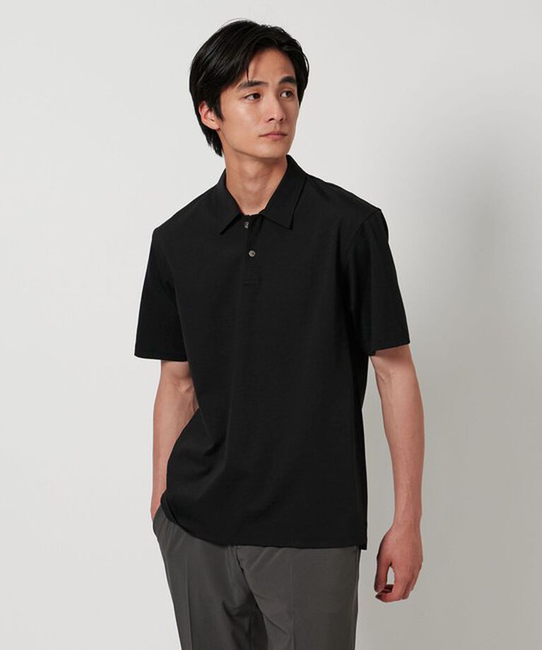 UNITED ARROWS「ポンチ ポロシャツ UA COZY -抗菌防臭・接触冷感-」|ポロシャツ|