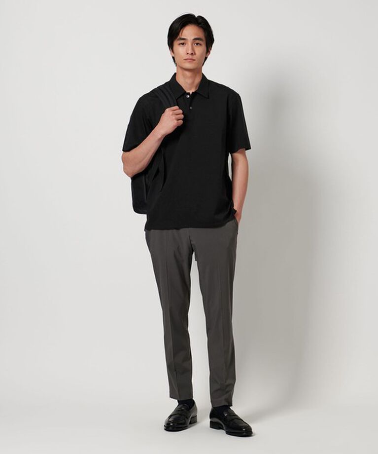 UNITED ARROWS「ポンチ ポロシャツ UA COZY -抗菌防臭・接触冷感-」|ポロシャツ|